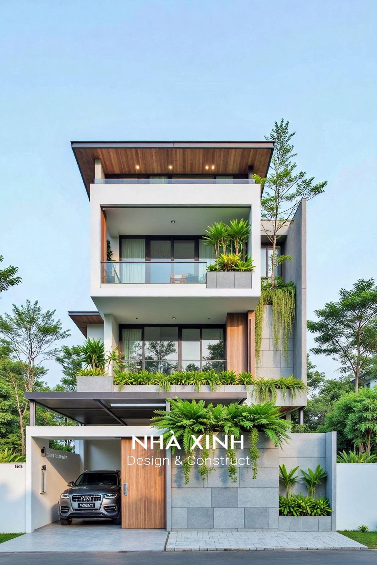 Khi xây dựng biệt thự 4 tầng cần dự toán được trước chi phí