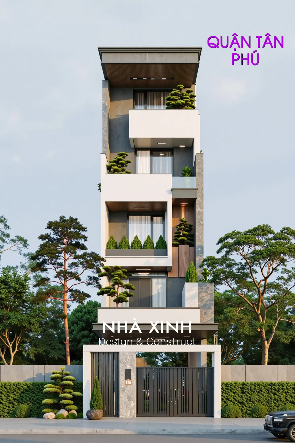 thiet ke nha pho hien dai15