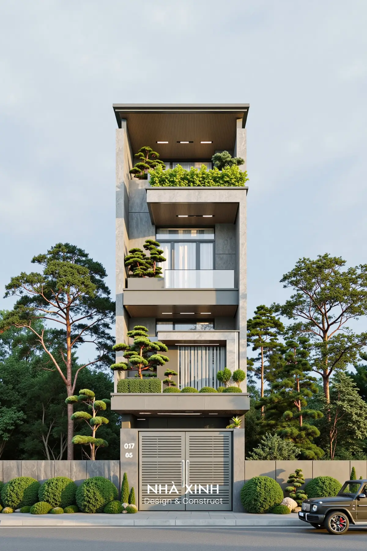 thiet ke nha pho hien dai7