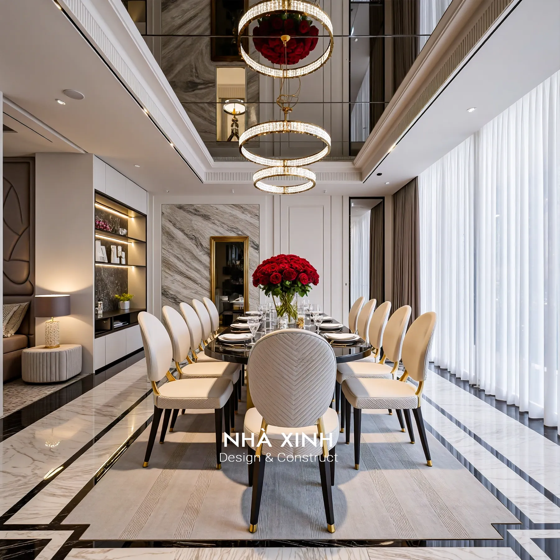 thiết kế nội thất phòng bếp