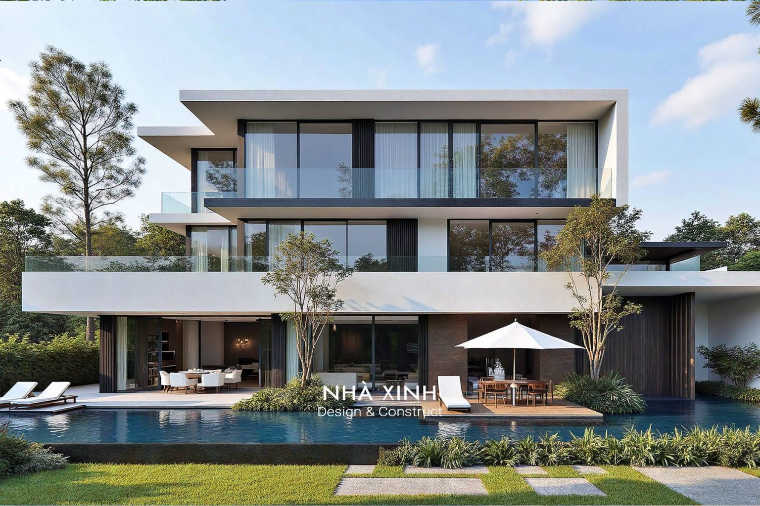 Biệt thự có hồ bơi BT-HB127