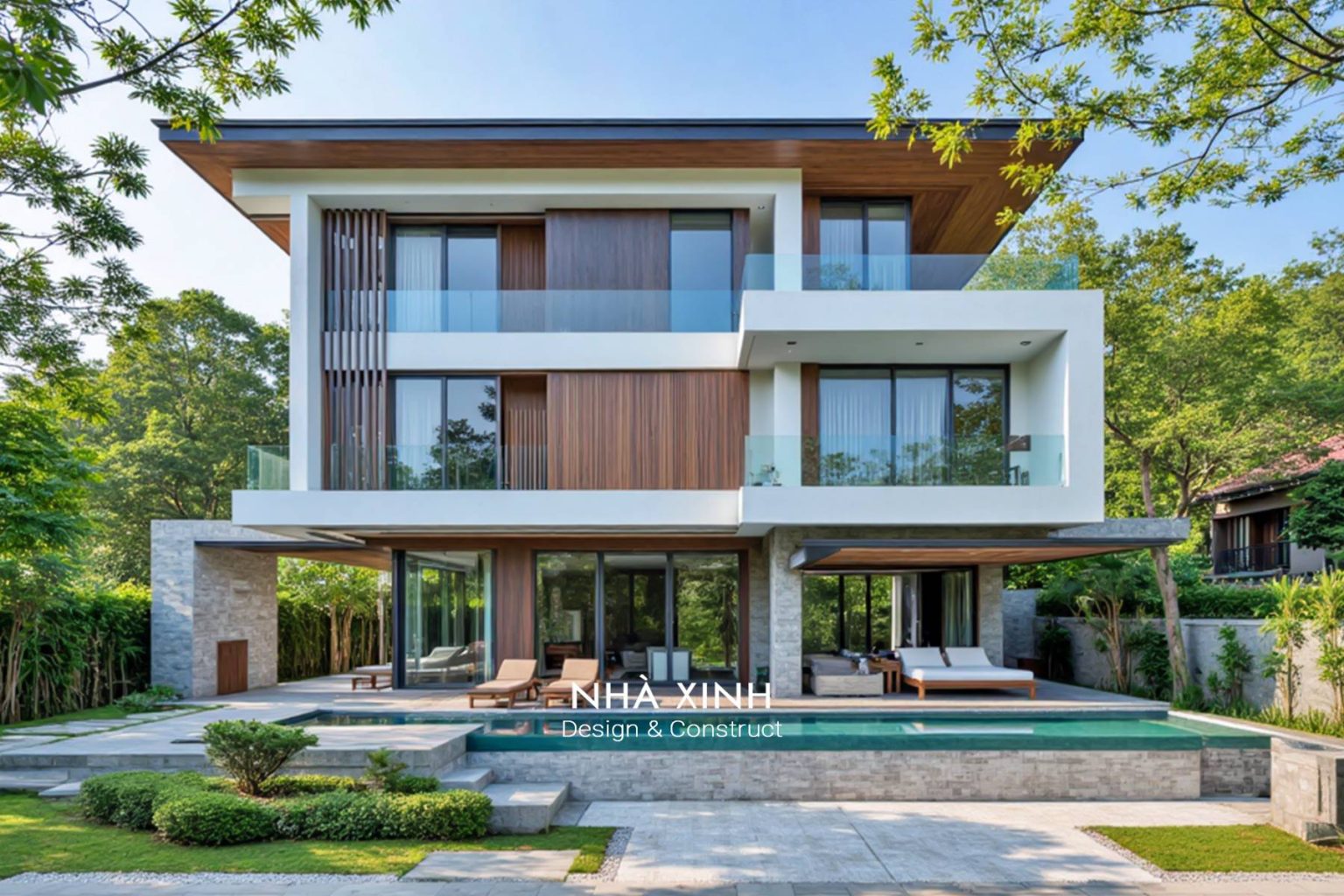 Biệt thự có hồ bơi BT-HB128