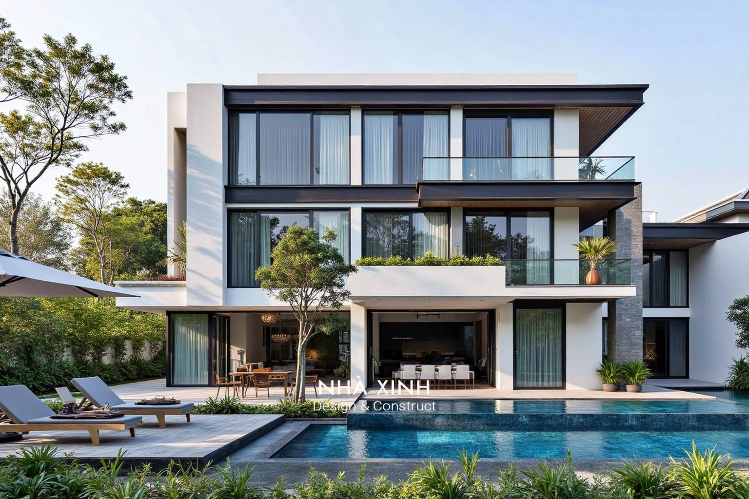 Biệt thự có hồ bơi BT-HB114