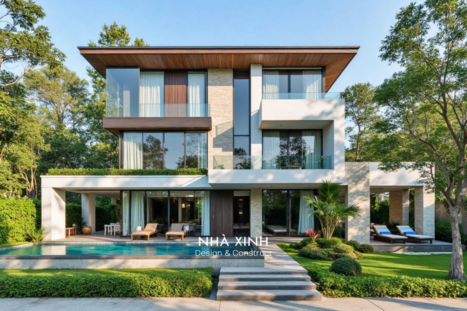 Biệt thự có hồ bơi BT-HB115