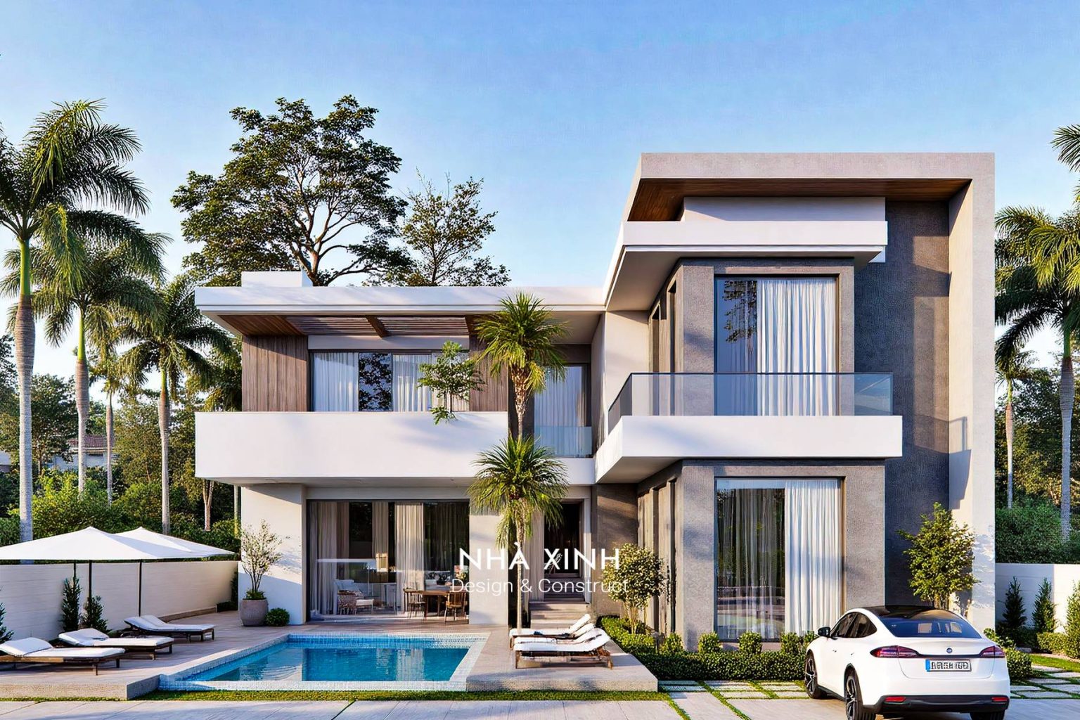 Biệt thự có hồ bơi BT-HB101