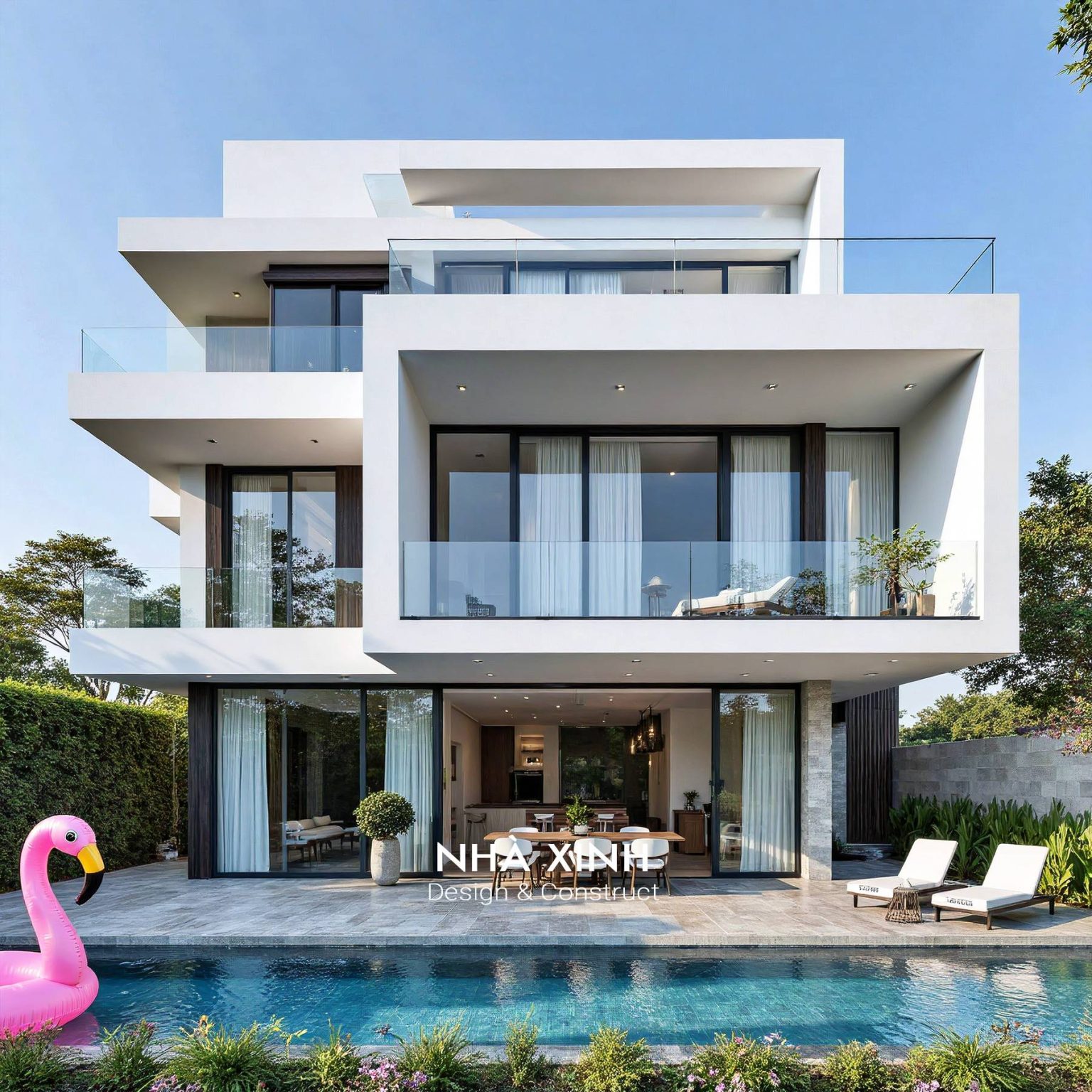 Biệt thự có hồ bơi BT-HB105