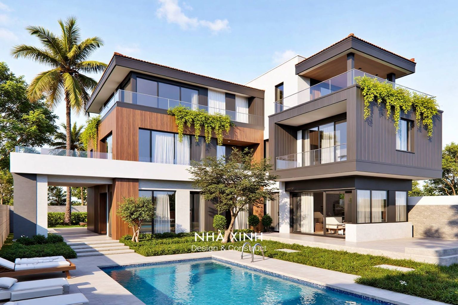 Biệt thự có hồ bơi BT-HB125