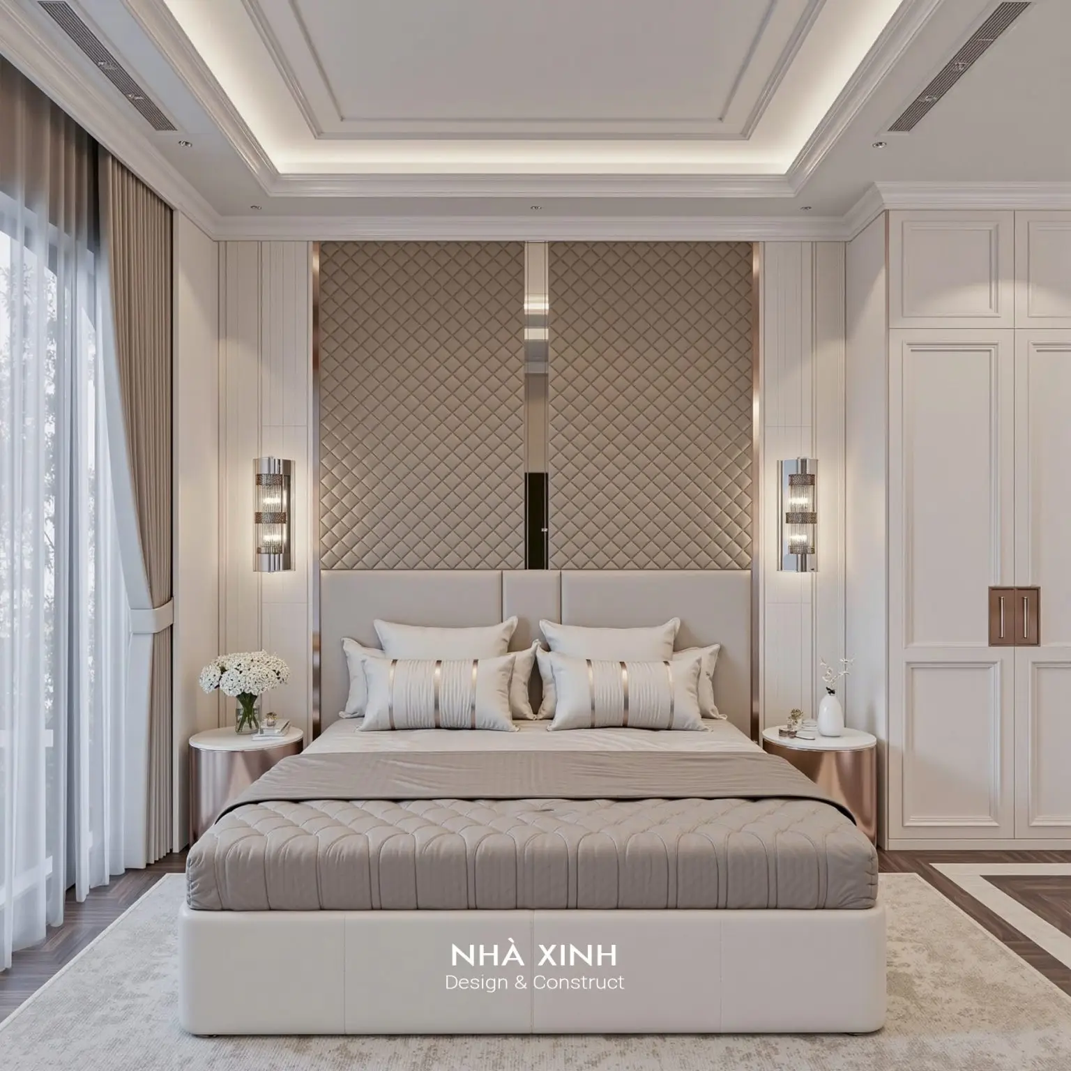 mẫu thiết kế nội thất biệt thự hiện đại khoa villa