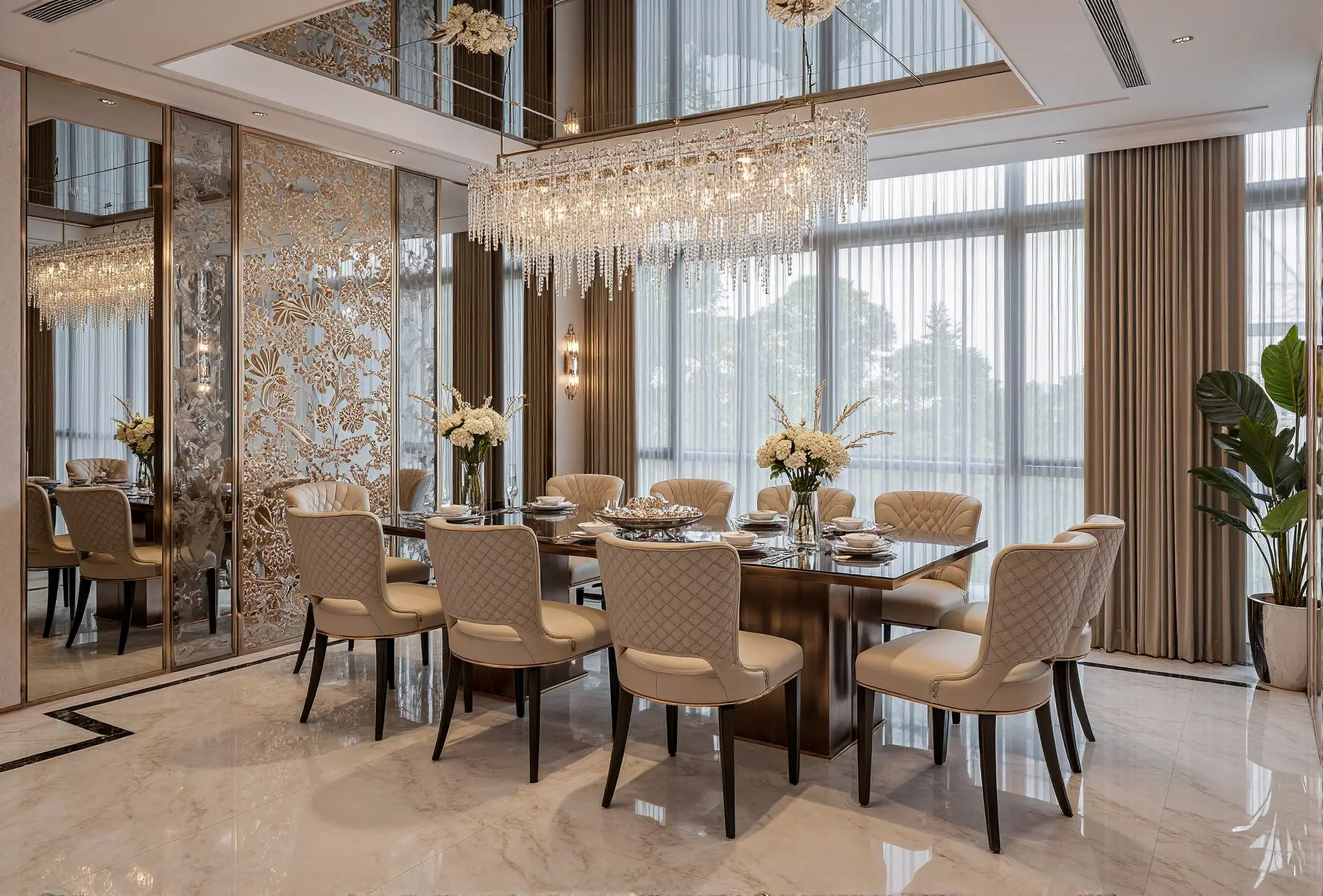 thiết kế nội thất phòng thay đồ sang trọng