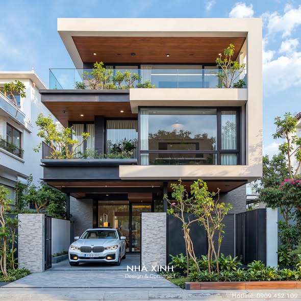 thiết kế biệt thự hiện đại