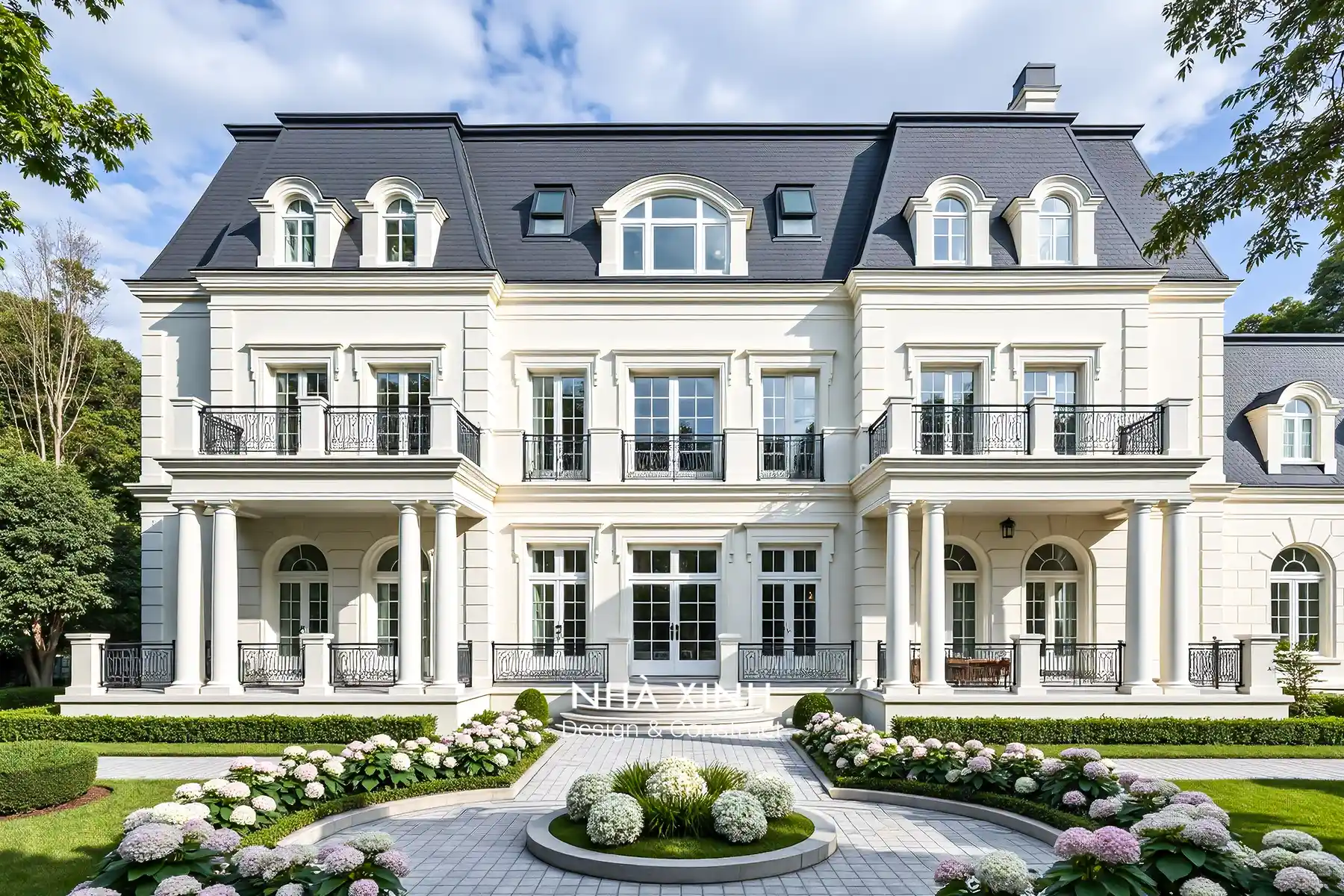 Thể hiện rõ tính đối xứng và cân bằng