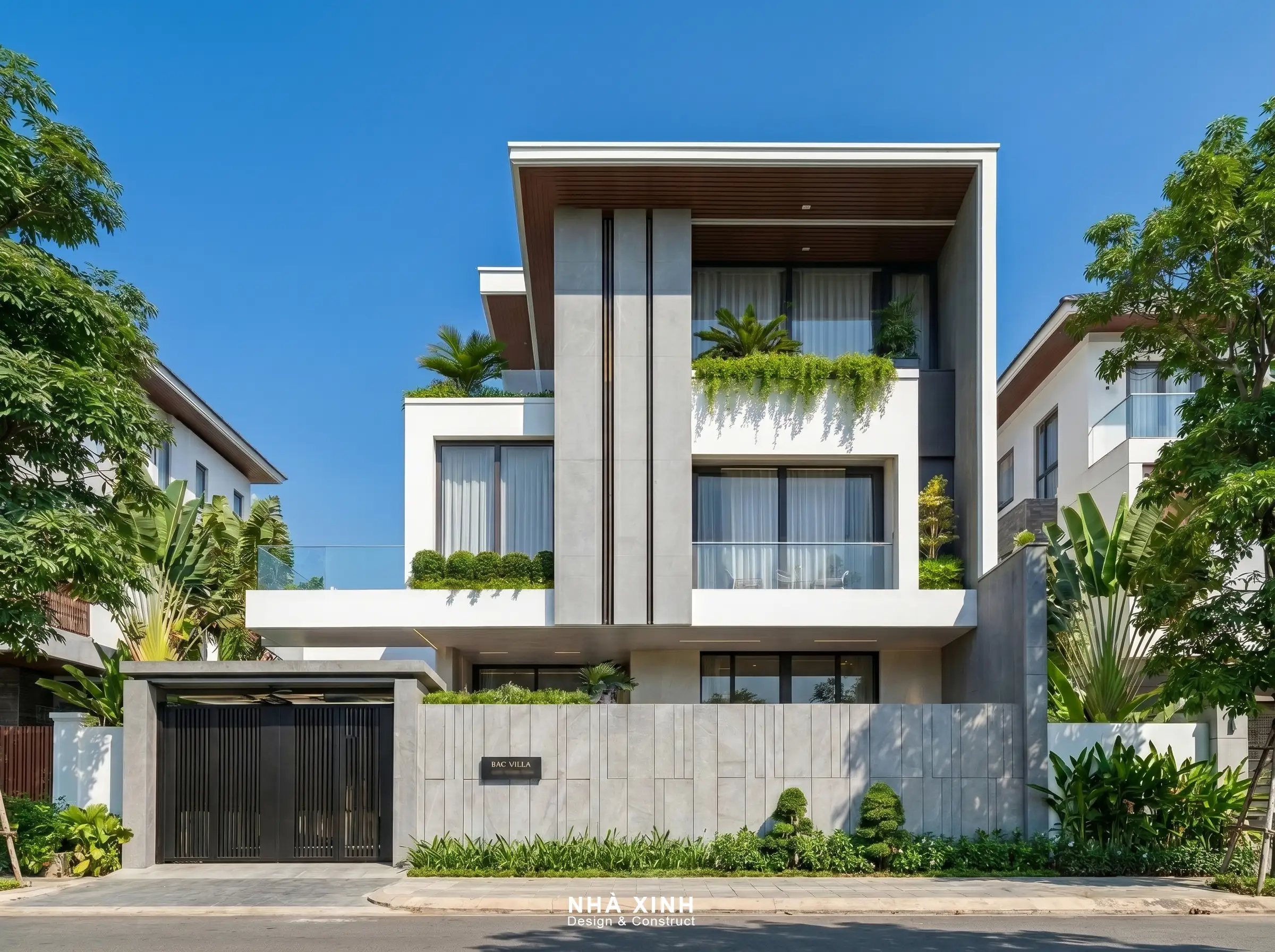 Mẫu thiết kế biệt thự 3 tầng sang trọng