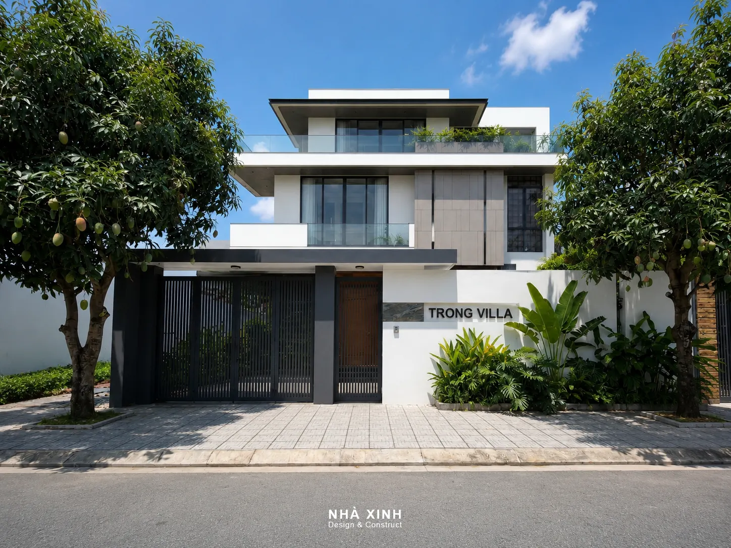 thiết kế biệt thự hiện đại sang trọng