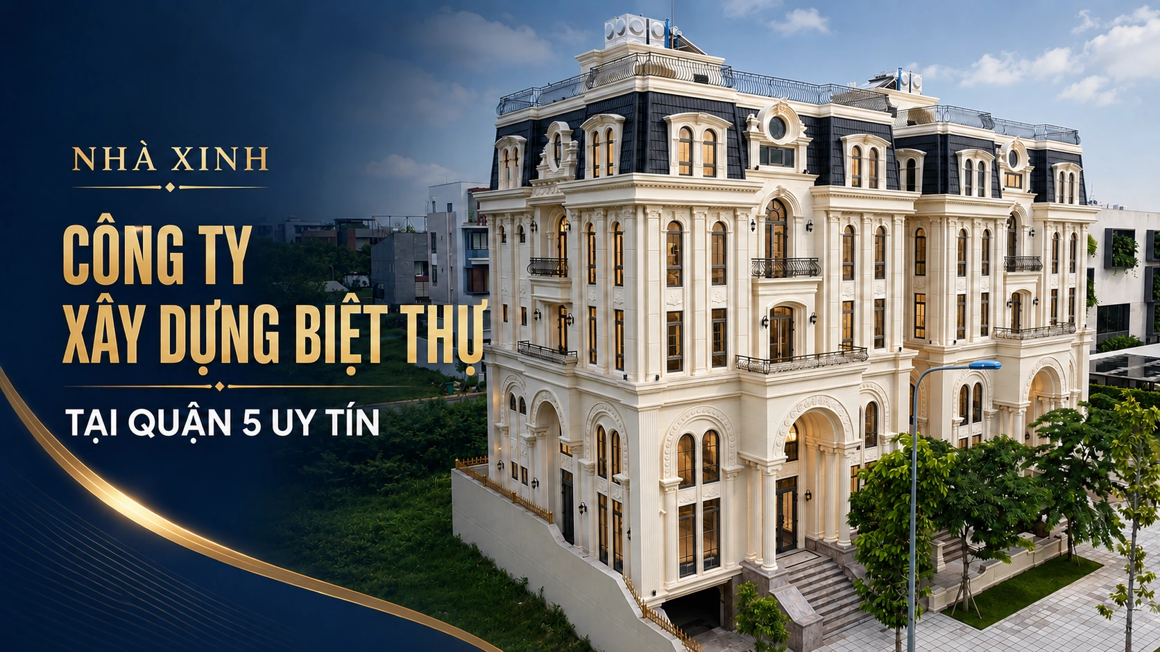 công ty xây dựng biệt thự tại quận 5