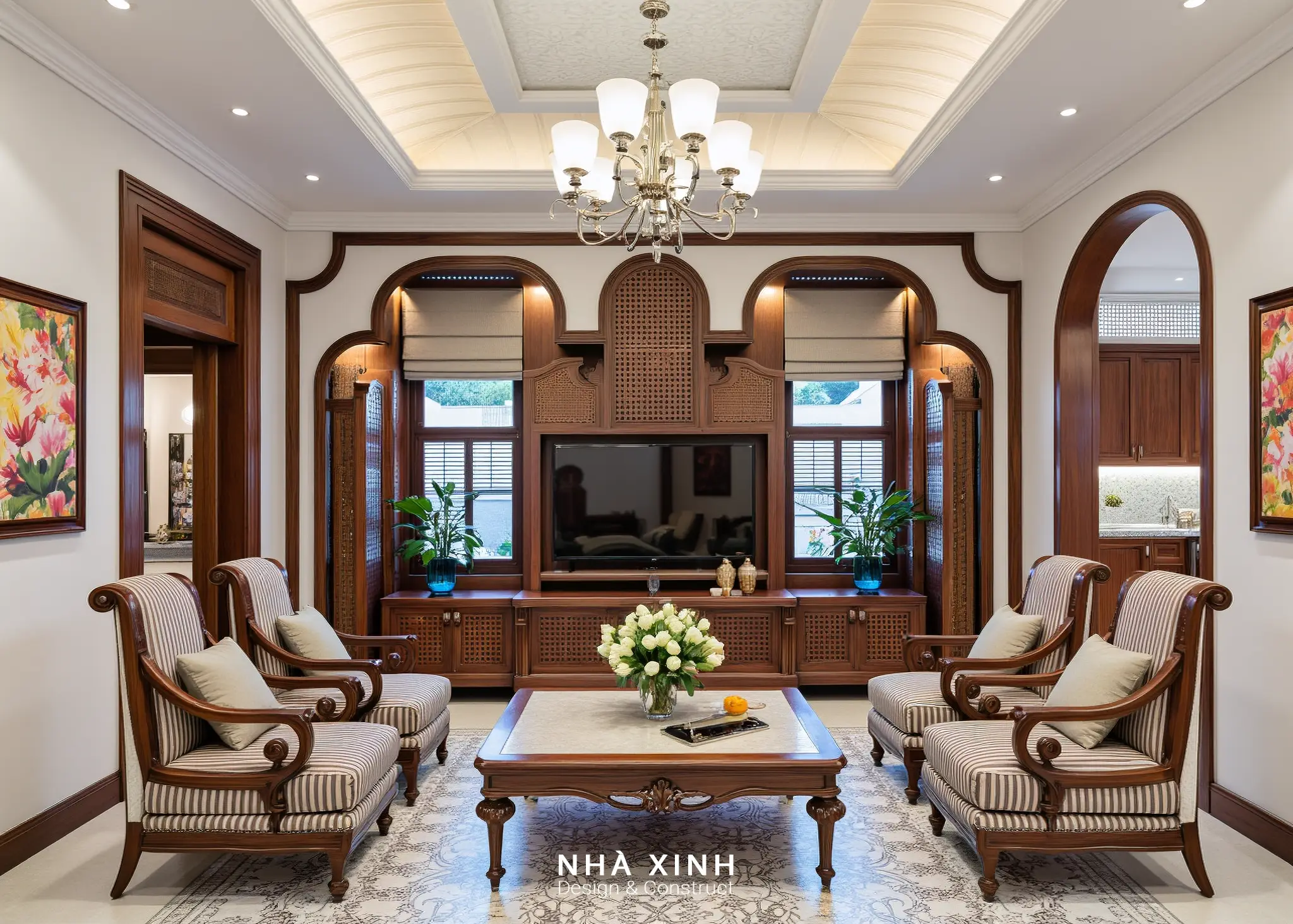 Phong cách nội thất Indochine (Đông Dương) đương đại